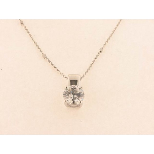 Colgante plata circonita