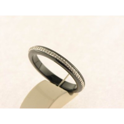 Anillo Plata Ceramica Circonitas