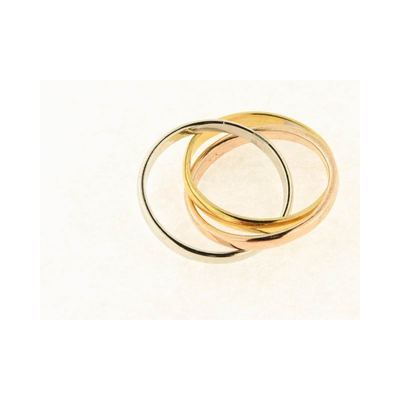 Anillo Plata Tricolor