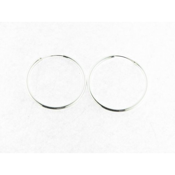 Pendientes Aro Plata