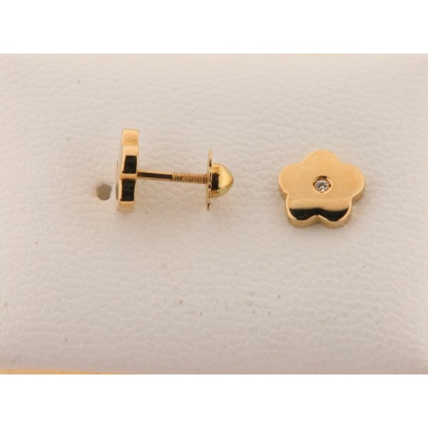 Pendientes Oro Diamantes