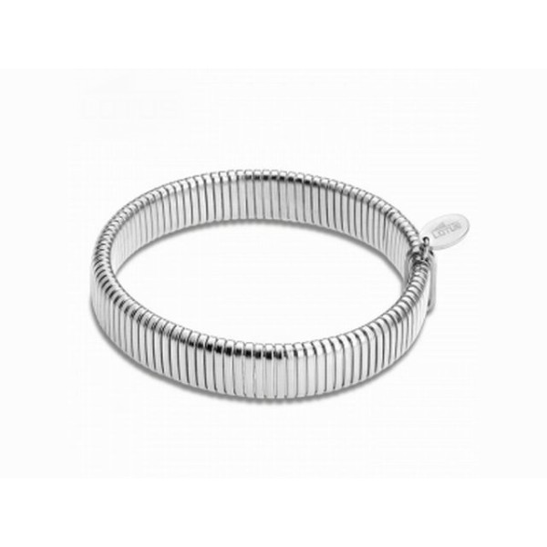 Lotus style pulsera acero