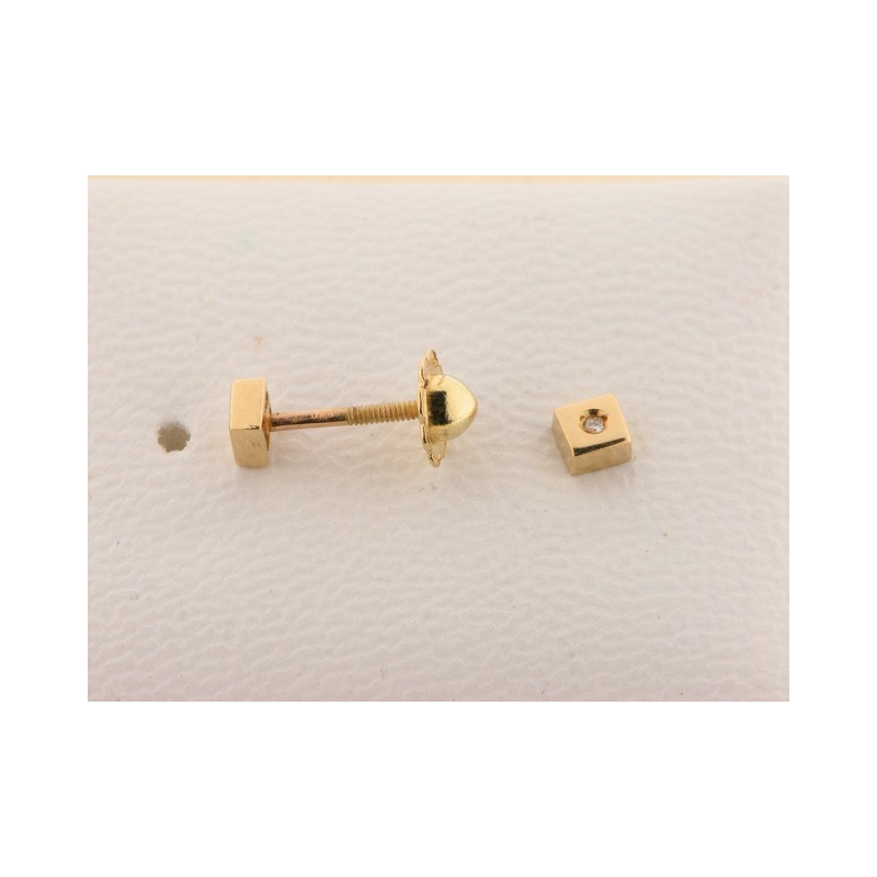 Pendientes Oro Diamantes