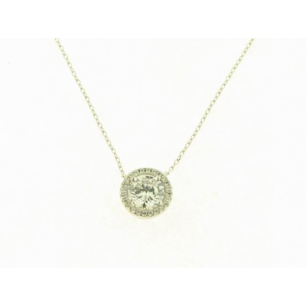 Gargantilla Plata circonitas