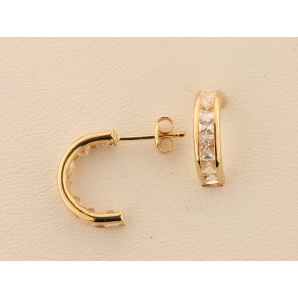 Pendientes Oro Piedras