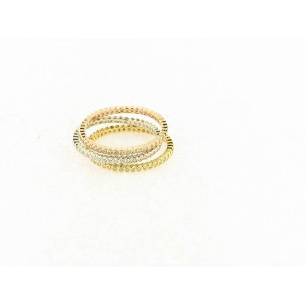 Anillo (3) plata chapado