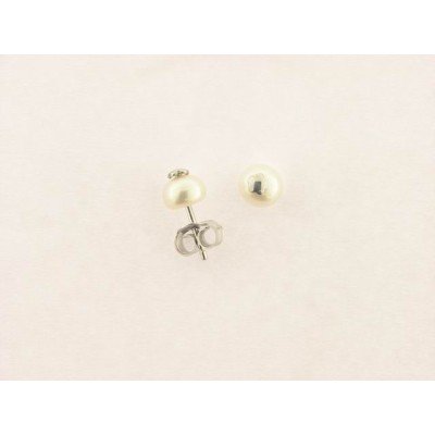 Duran Exquse Pendientes Plata Perla
