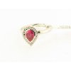 Lotus Plata Anillo Piedra