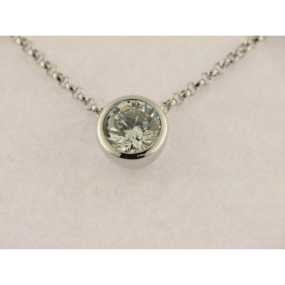 Camaleoni Colgante Plata Circonita 1,00