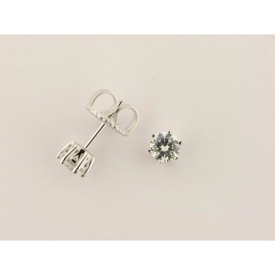 Camaleoni Pendientes Plata Circonita 0,50