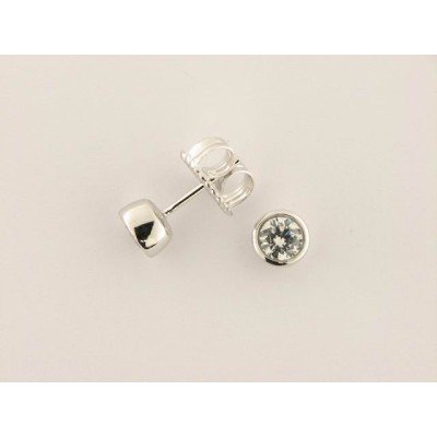 Camaleoni Pendientes Plata Piedra 0,25