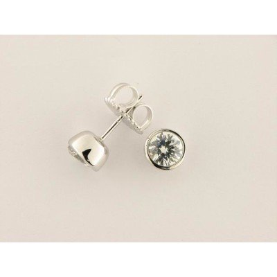 Camaleoni Pendientes Plata Circonita 0,7