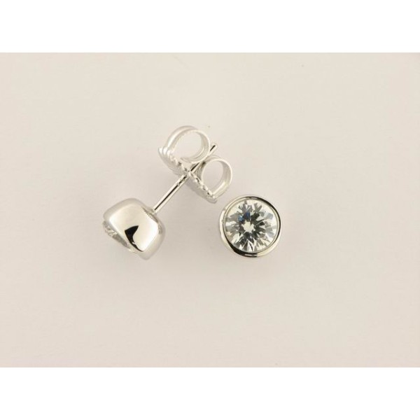 Camaleoni Pendientes Plata Circonita 0,7