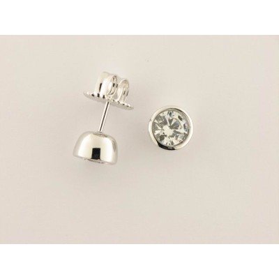 Camaleoni Pendientes Plata Circonita 1,0