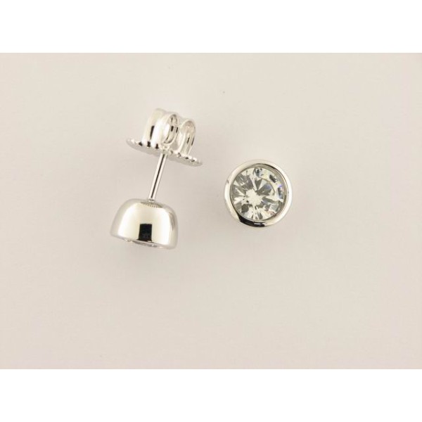 Camaleoni Pendientes Plata Circonita 1,0