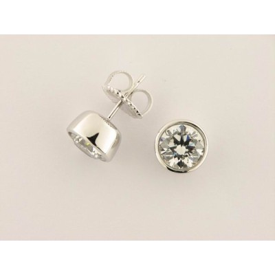 Camaleoni Pendientes Plata Circonita 2,0