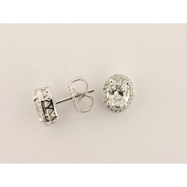 Camaleoni Pendientes Plata Circonitas