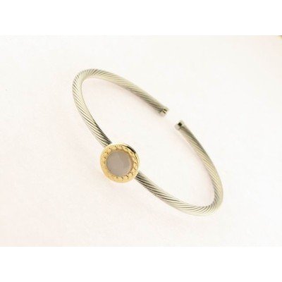 Pulsera Aro Acero Piedra