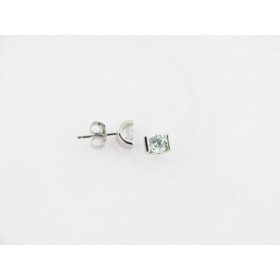 Viceroy plata pendientes circonita