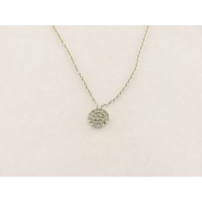 Viceroy plata colgante circonitas