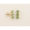 Duran exquse Pendientes Plata Chapada Piedras