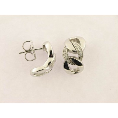 Luxenter Pendientes Plata Piedras