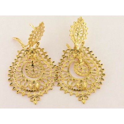 Pendientes Plata Chapada