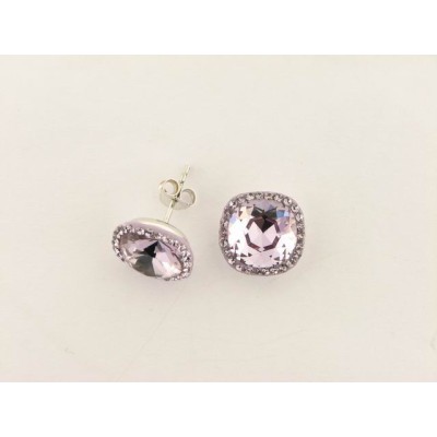 Linea argent pendientes plata piedras