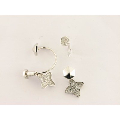 Linea argent pendientes plata zirconitas