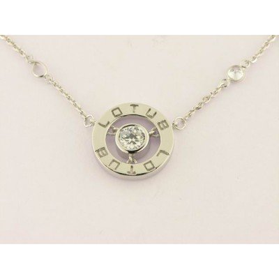Lotus plata colgante piedras
