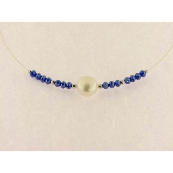 Marina Garcia Gargantilla Plata Cristal Strass