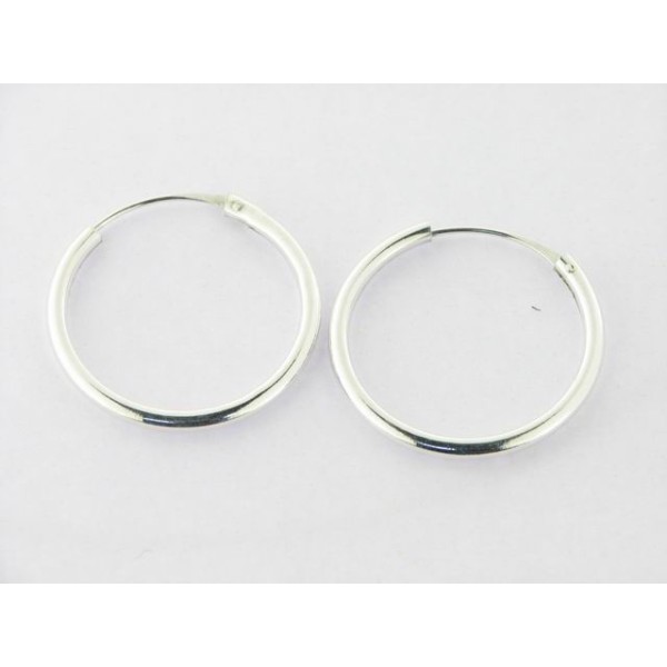 Pendientes Aro Plata