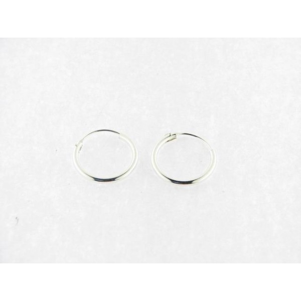 Pendientes Aro Plata