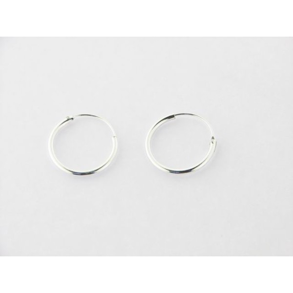 Pendientes Aro Plata