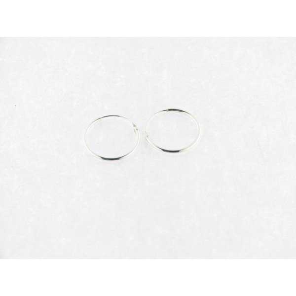 Pendientes Aro Plata