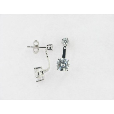Naiomy pendientes plata circon