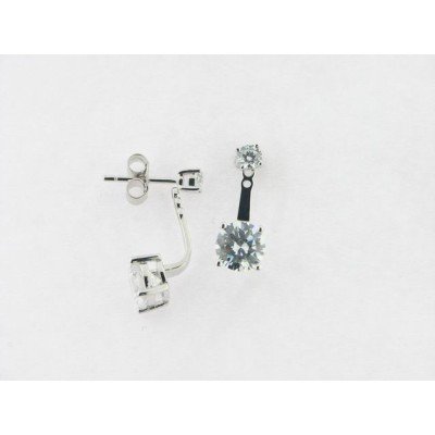 Naiomy pendientes plata circon