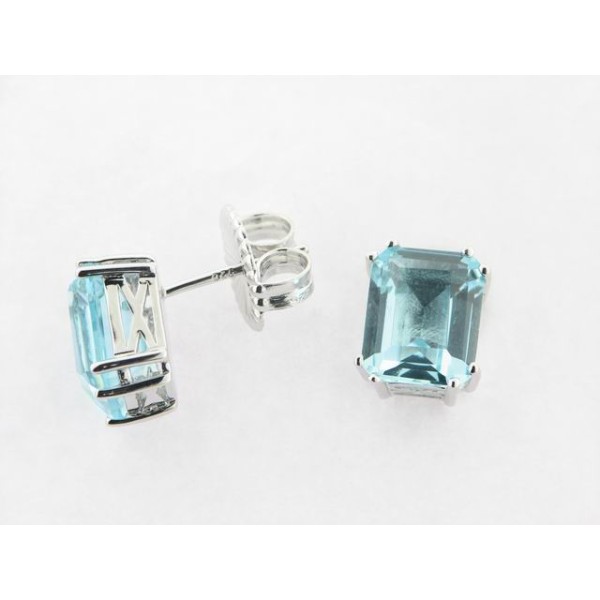 Camaleoni Pendientes Plata Piedra Color