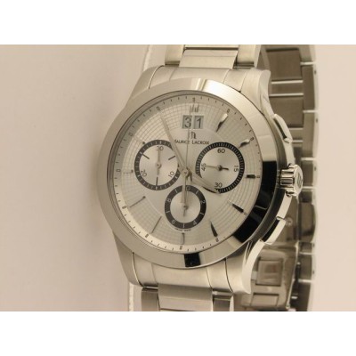Maurice lacroix crono agujas acero