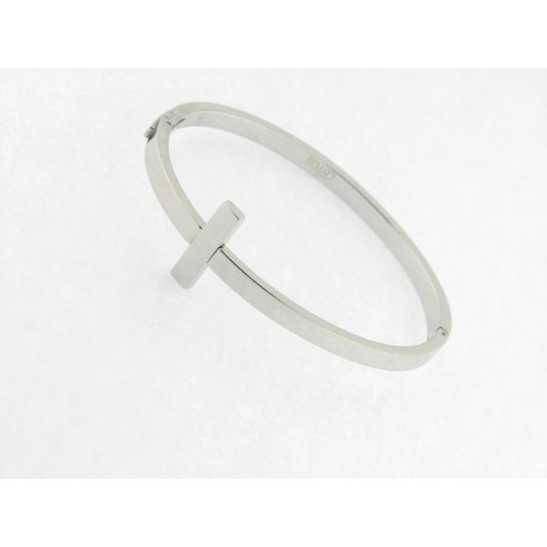 Lotus pulsera aro acero