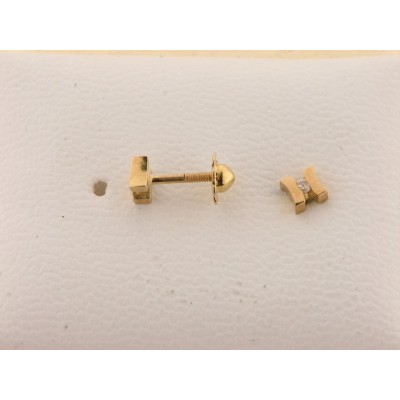 Pendientes Oro Diamantes