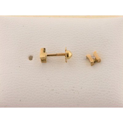 Pendientes Oro Diamantes