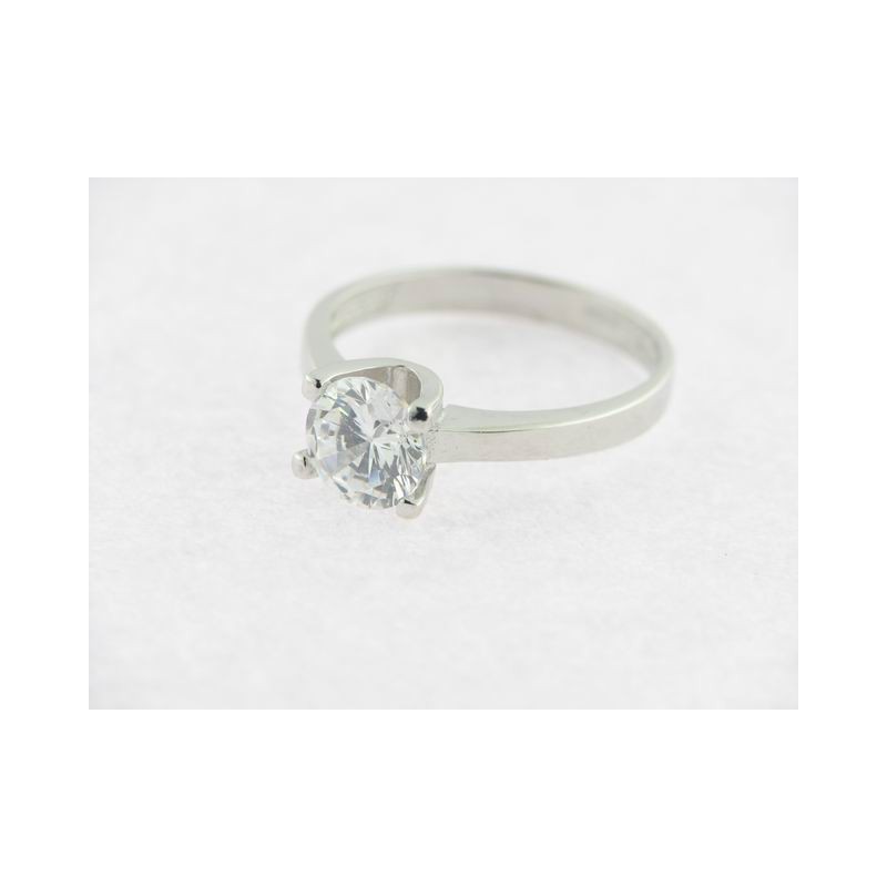 Anillo Plata Circonita