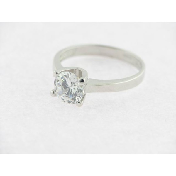 Anillo Plata Circonita