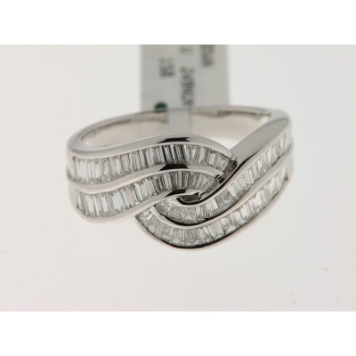 Sortija Oro Blanco Diamantes