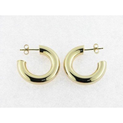 Pendientes Aro Plata Chapada