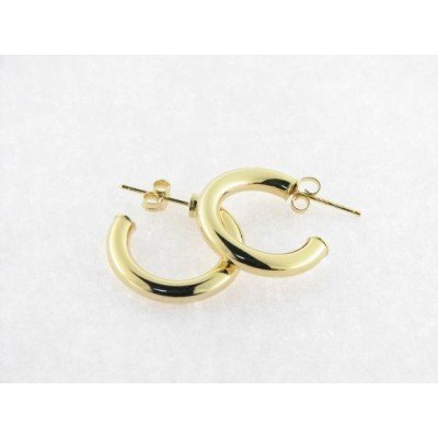 Pendientes Aro Plata Chapada