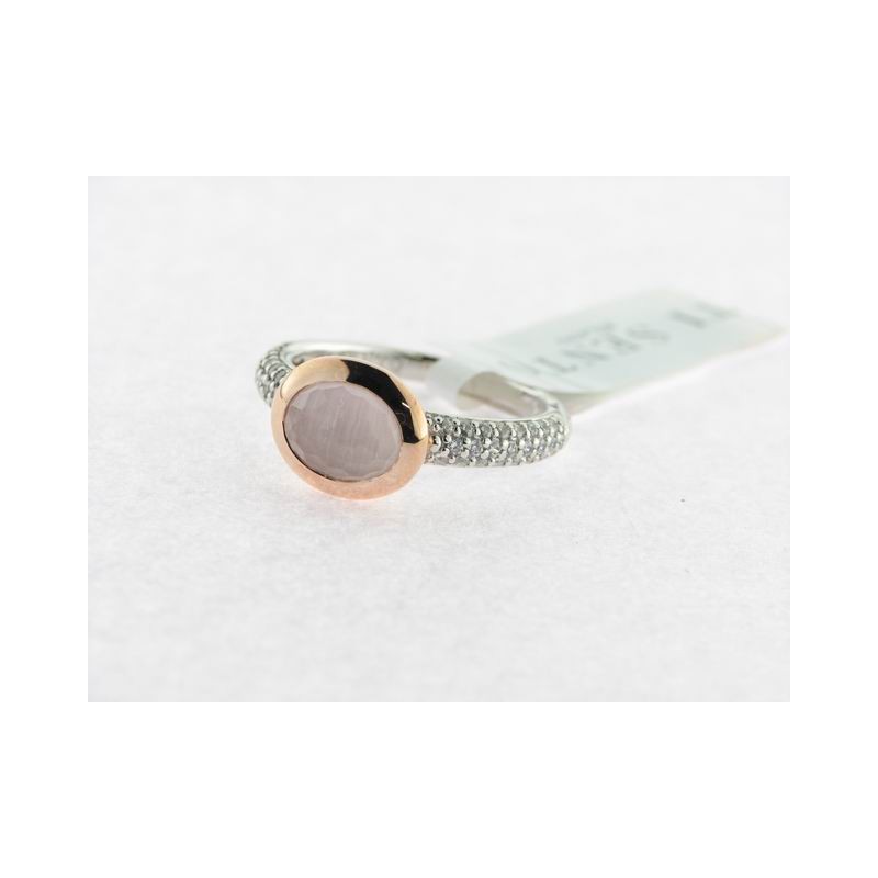 Ti Sento Anillo Plata Circonitas