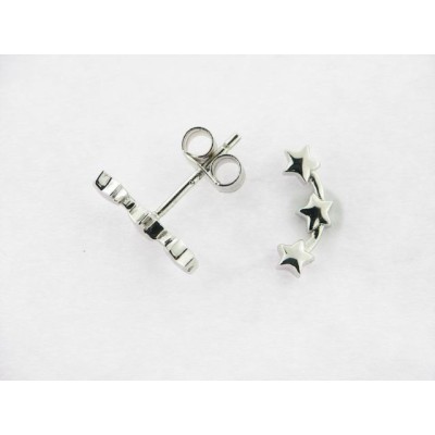 Pendientes plata zirconitas