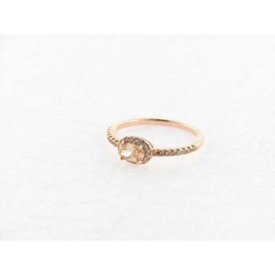 Lineargent anillo plata circonitas